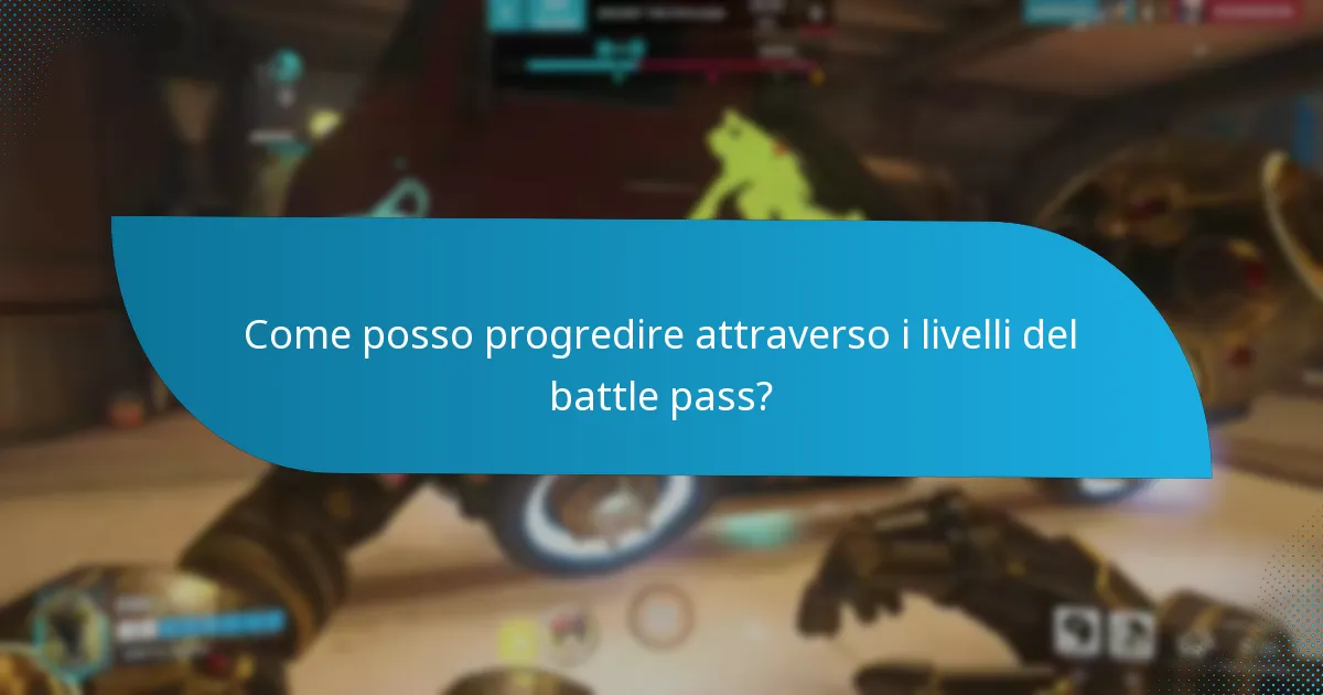 Quali ricompense posso guadagnare in ciascun livello del battle pass?