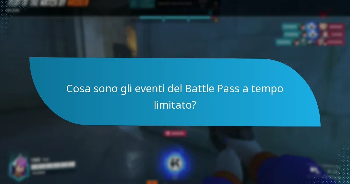 Cosa sono gli eventi esclusivi del Battle Pass?