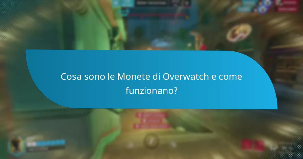 Quali oggetti di gioco possono essere acquistati con le Monete di Overwatch?