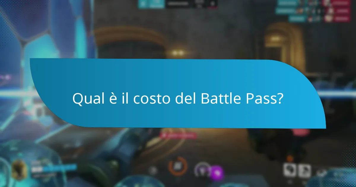 Qual è il costo del Battle Pass?