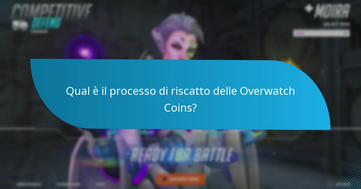 Come si confronta il riscatto delle Overwatch Coins con altri giochi?