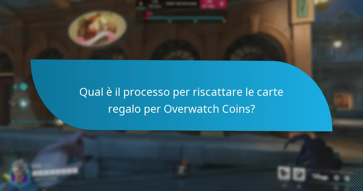 Come si confronta il riscatto delle carte regalo per Overwatch Coins con altre carte regalo per giochi?